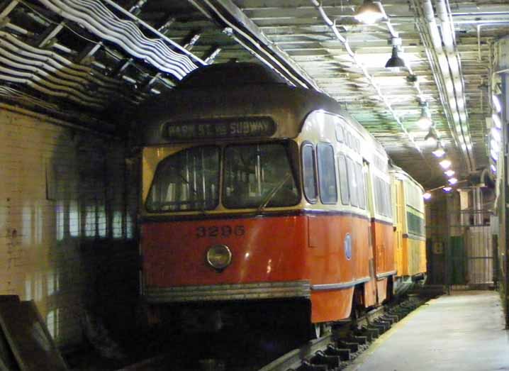 Boston Elevated Railway PCC streetcar 3295